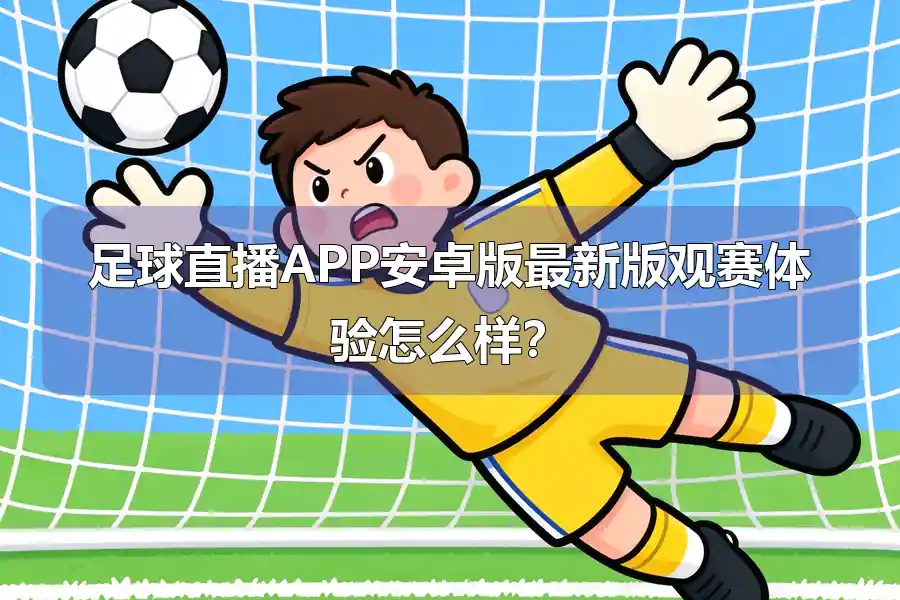 足球直播APP安卓版最新版观赛体验怎么样?